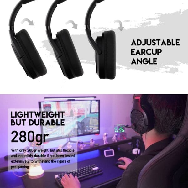 FANTECH TRINITY MH88 Gaming Headset - Image 6