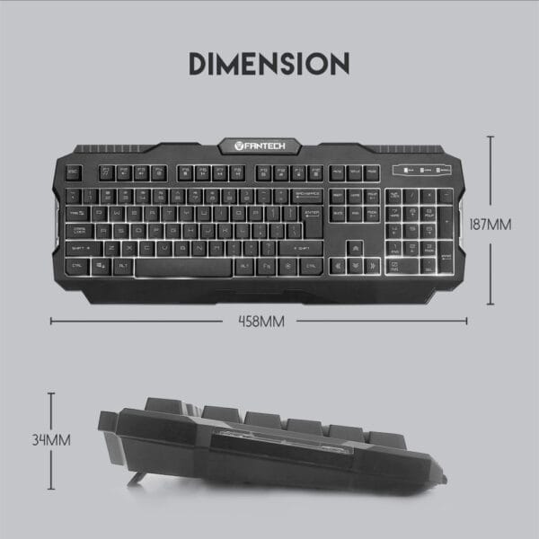 FANTECH K511 HUNTER PRO Gaming Keyboard - Image 2