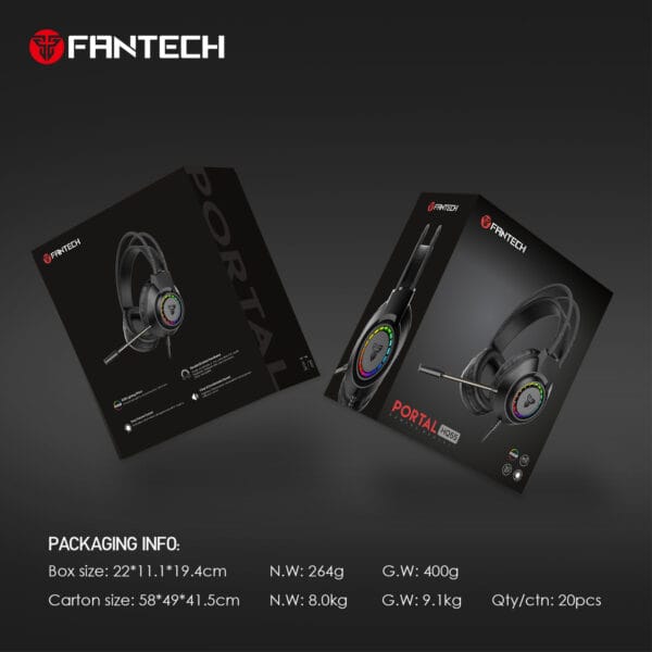 Fantech Portal HQ55 Gaming Headset - Image 6
