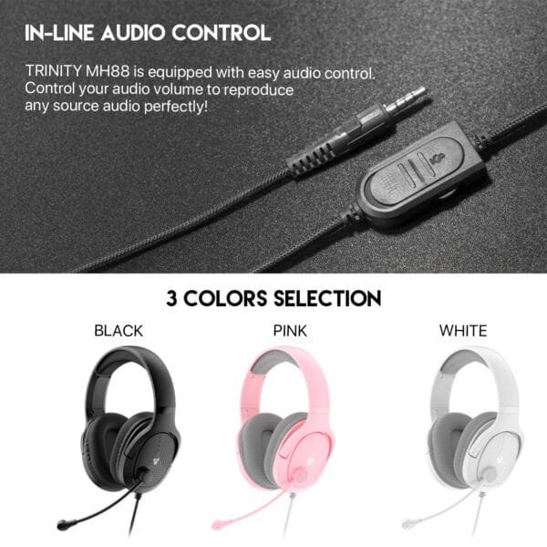 FANTECH TRINITY MH88 Gaming Headset - Image 3