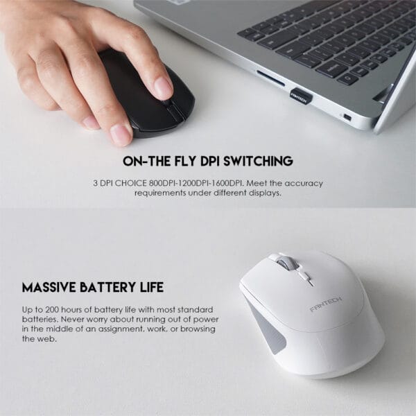 Fantech W190 Wireless Mouse - Image 4