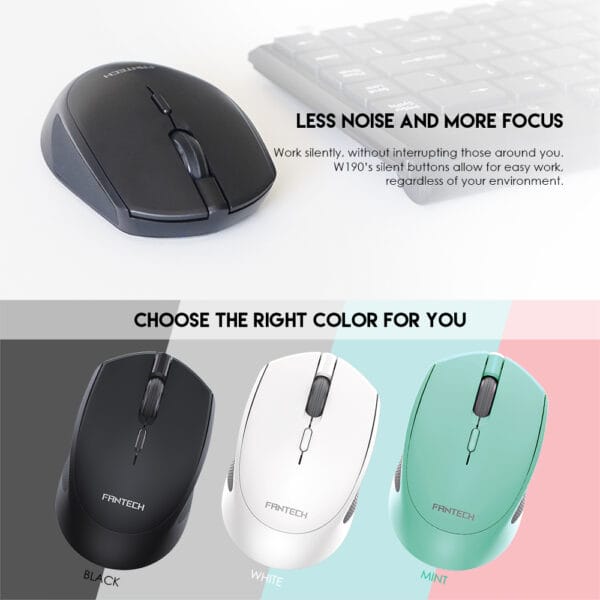 Fantech W190 Wireless Mouse - Image 2