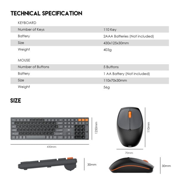 Fantech WK895 Combo - Image 3