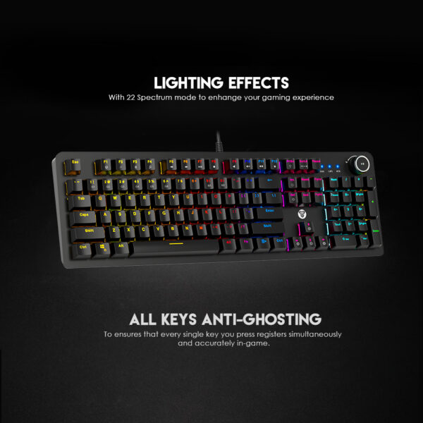 Fantech MAXPOWER MK853 V2 Mechanical Keyboard - Image 5