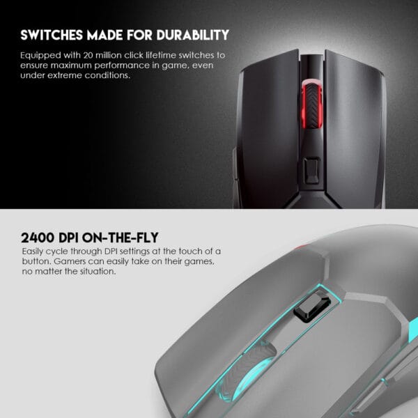 Fantech WGC2 Venom Wireless Mouse - Image 2