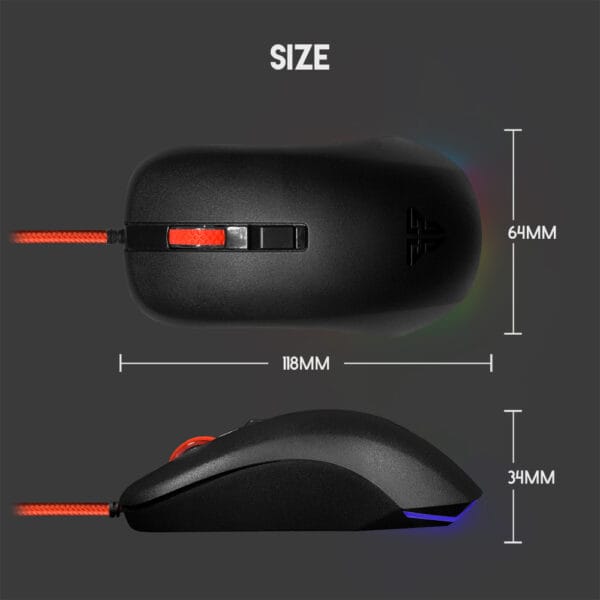 FANTECH G13 RHASTA II GAMING MOUSE - Image 2