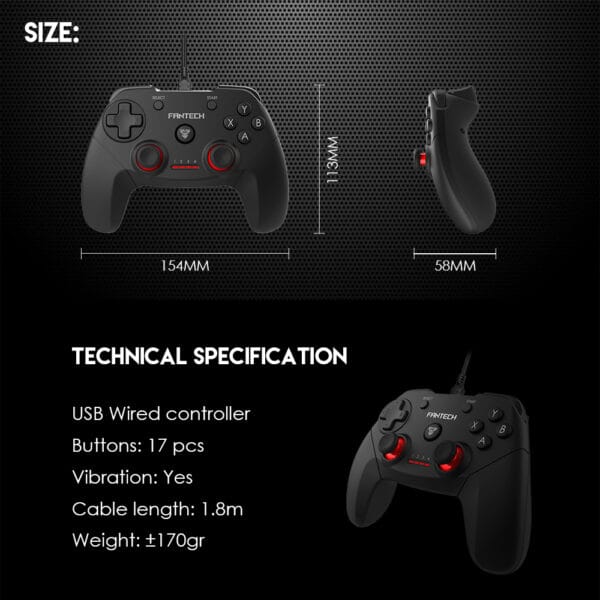 Fantech GP12 REVOLVER Gaming Controller - Image 5