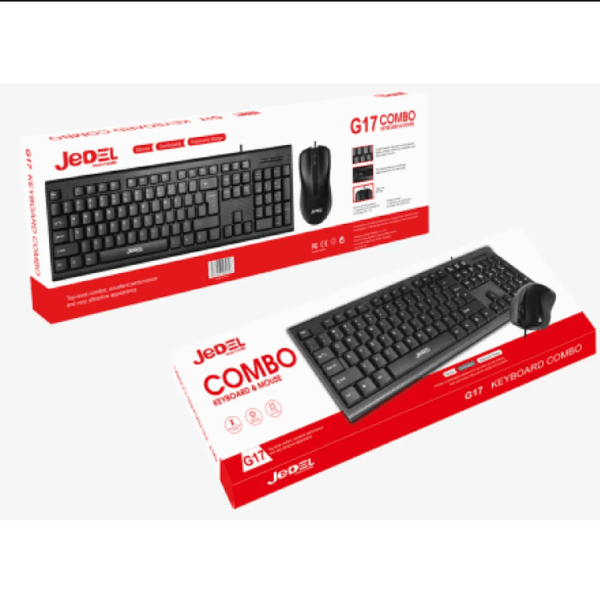 JEDEL G17 KEYBOARD & MOUSE COMBO - Image 2
