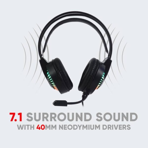 Armaggeddon Nuke 5 Gaming 7.1 Headset - Image 9