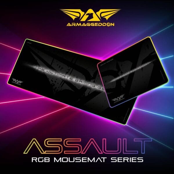 Armaggeddon Assault AS-33R RGB Mouse Mat - Image 4