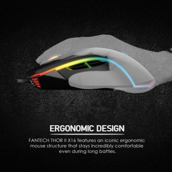 Fantech THOR II X16V2 Macro RGB Gaming Mouse - Image 5