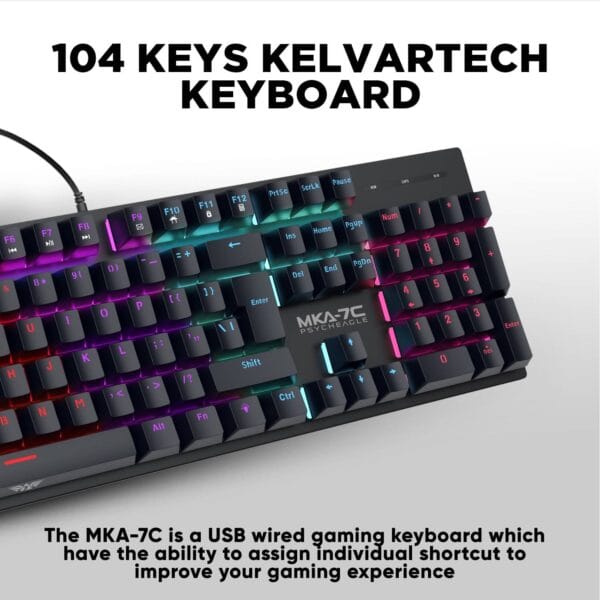 Armaggeddon MKA-7C Mechanical Gaming Keyboard - Image 7