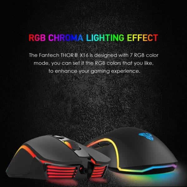 Fantech THOR II X16V2 Macro RGB Gaming Mouse - Image 3