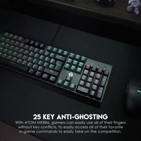 Fantech MK886 V2 Mechanical Keyboard - Image 4