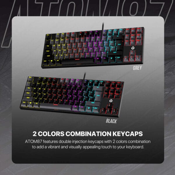 FANTECH MK876V2 ATOM87 Mechanical Keyboard - Image 4
