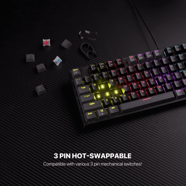 FANTECH MK876V2 ATOM87 Mechanical Keyboard - Image 5