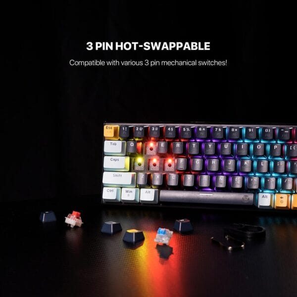 FANTECH ATOM63 MK874V2 MECHANICAL GAMING KEYBOARD - Image 5