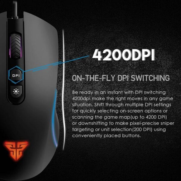 Fantech THOR II X16V2 Macro RGB Gaming Mouse - Image 7