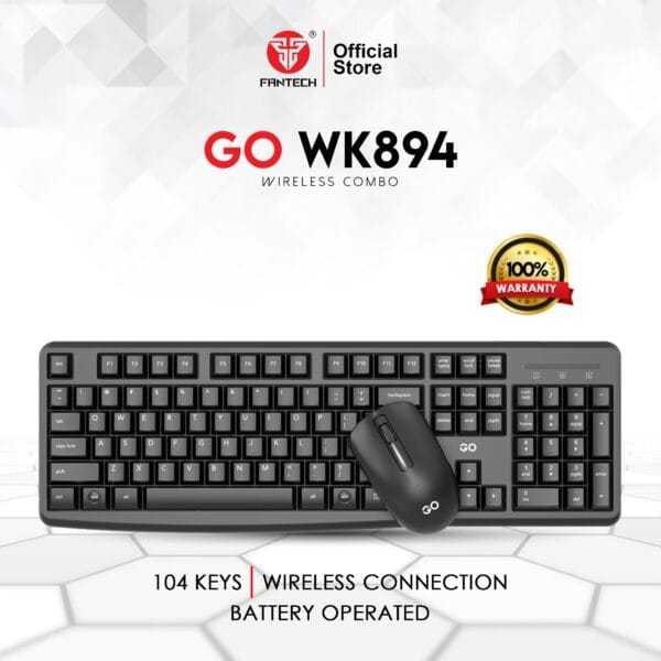 Fantech Go WK894 Wireless Combo Keyboard & Mouse