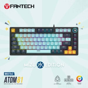 FANTECH ATOM81 MK875V2 MECHANICAL GAMING KEYBOARD