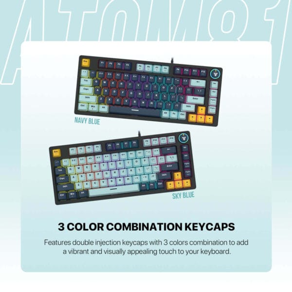 FANTECH ATOM81 MK875V2 MECHANICAL GAMING KEYBOARD - Image 7