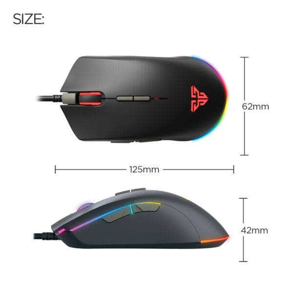 FANTECH X17 BLAKE GAMING MOUSE - Image 9