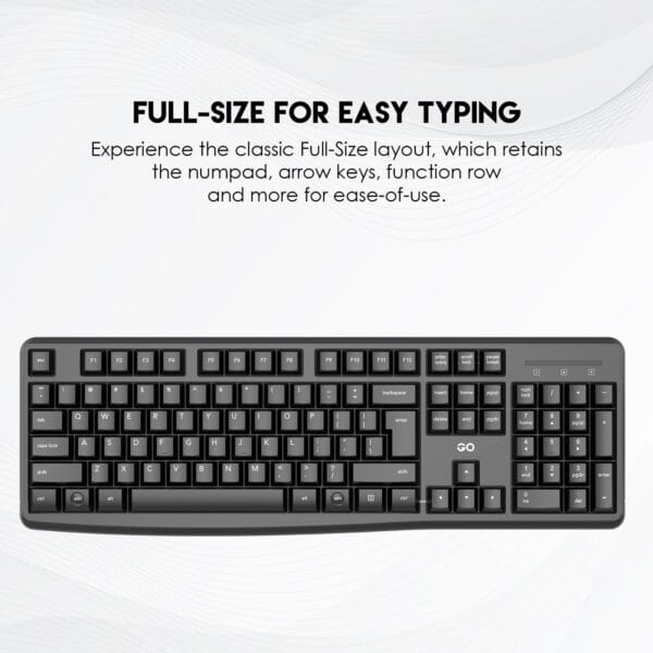 Fantech Go WK894 Wireless Combo Keyboard & Mouse - Image 6