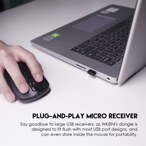 Fantech Go WK894 Wireless Combo Keyboard & Mouse - Image 2