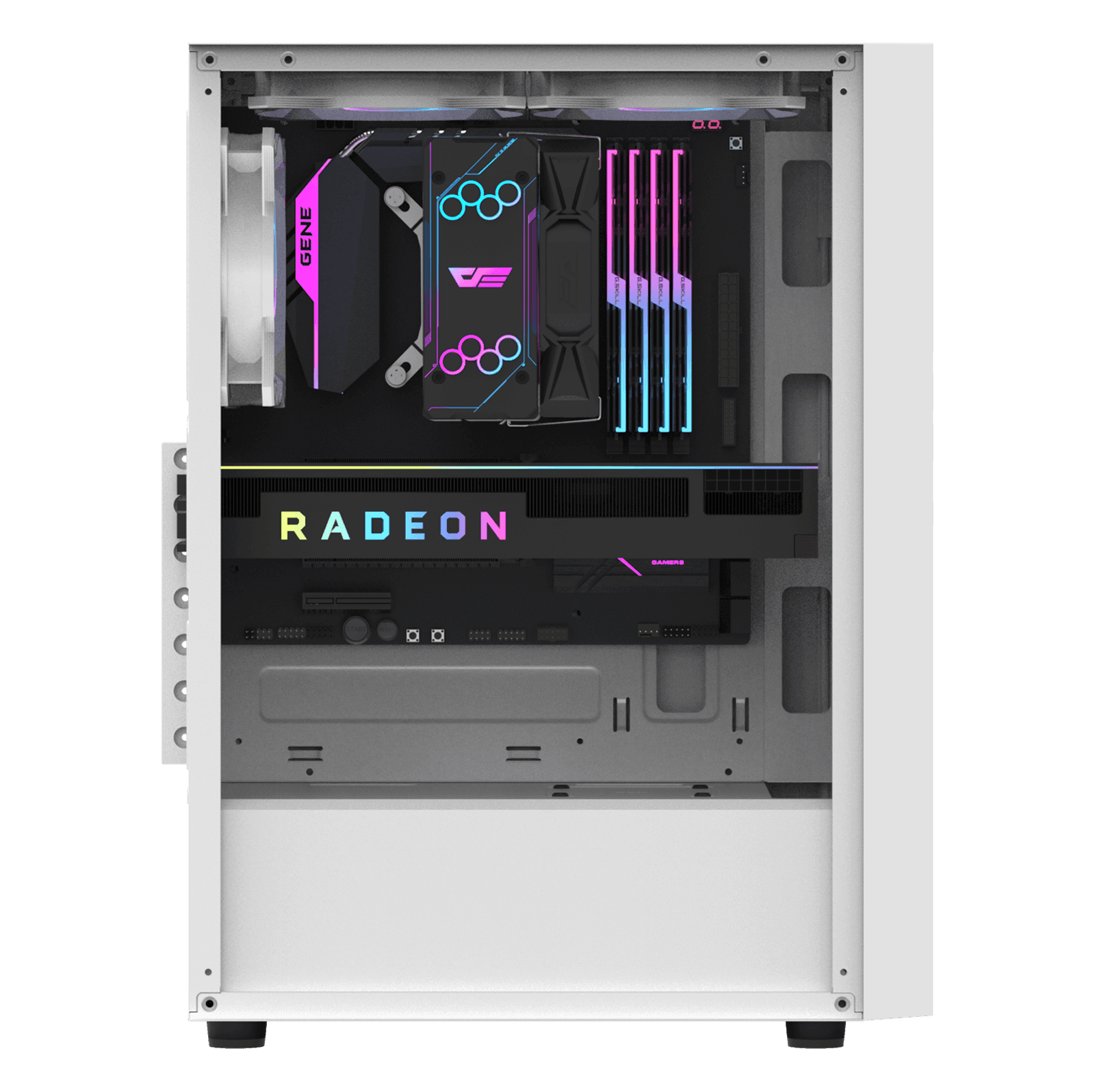 darkFlash A290 White Gaming Case - Image 11
