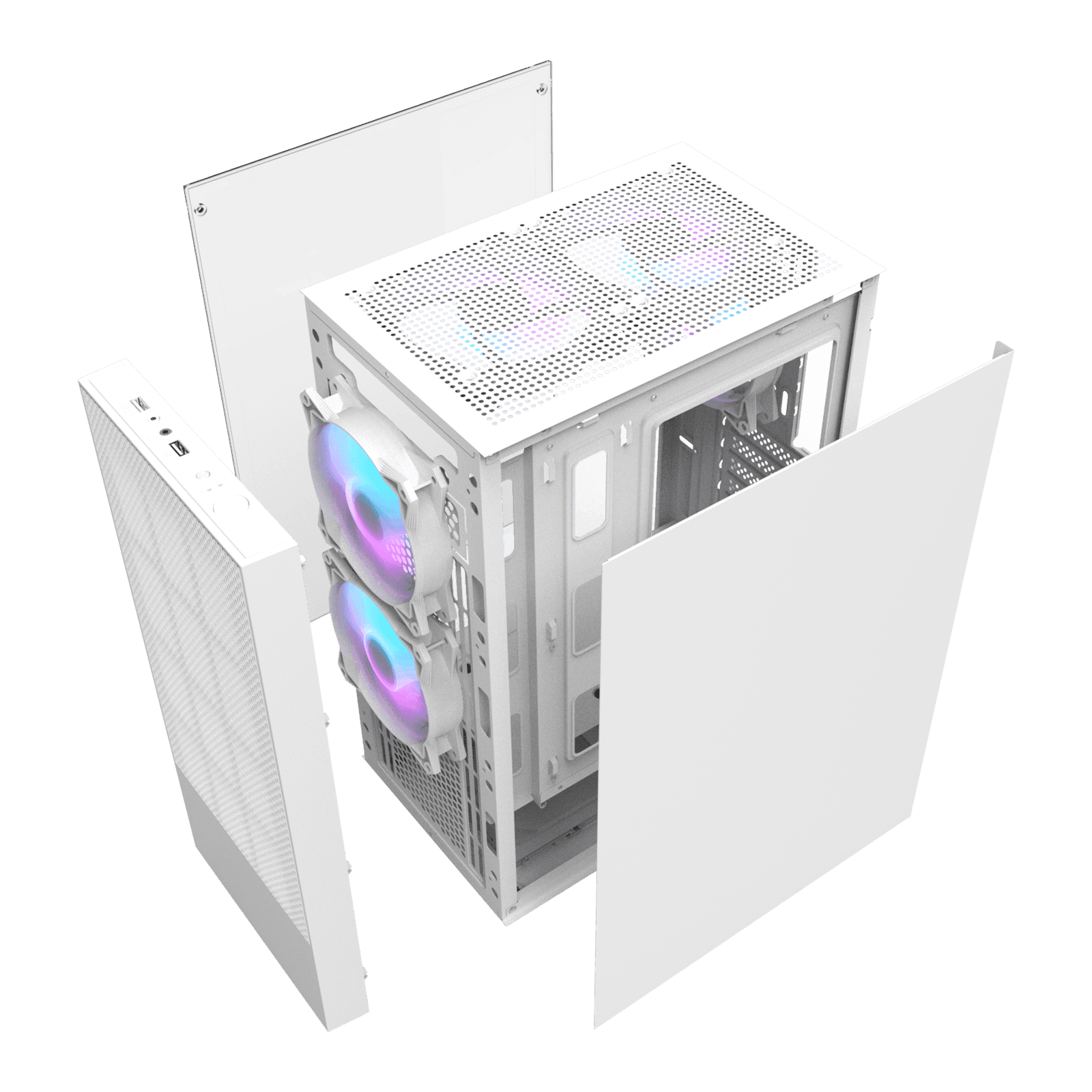 darkFlash A290 White Gaming Case - Image 3