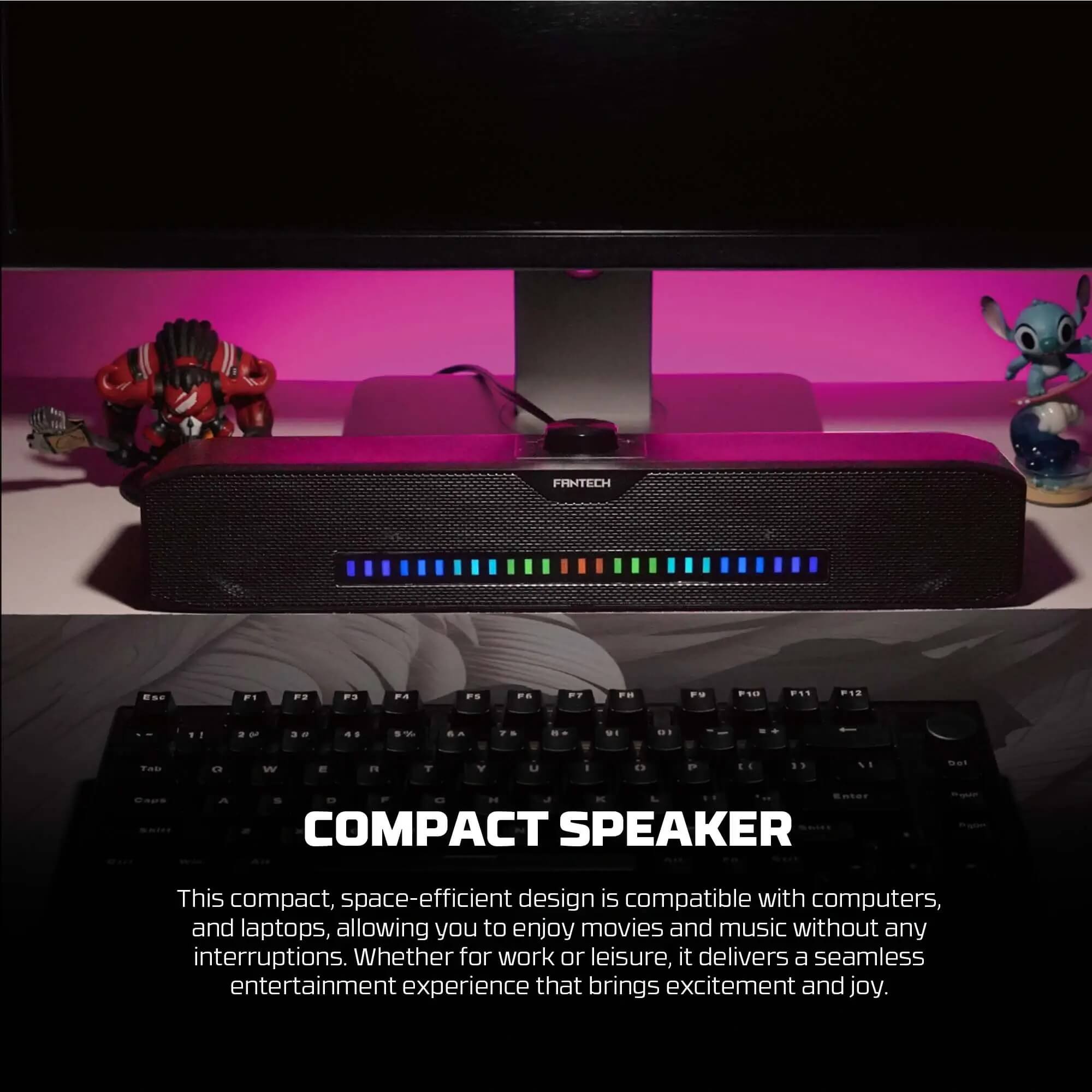 FANTECH GS303 GROOVE BAR GAMING SPEAKER - Image 3