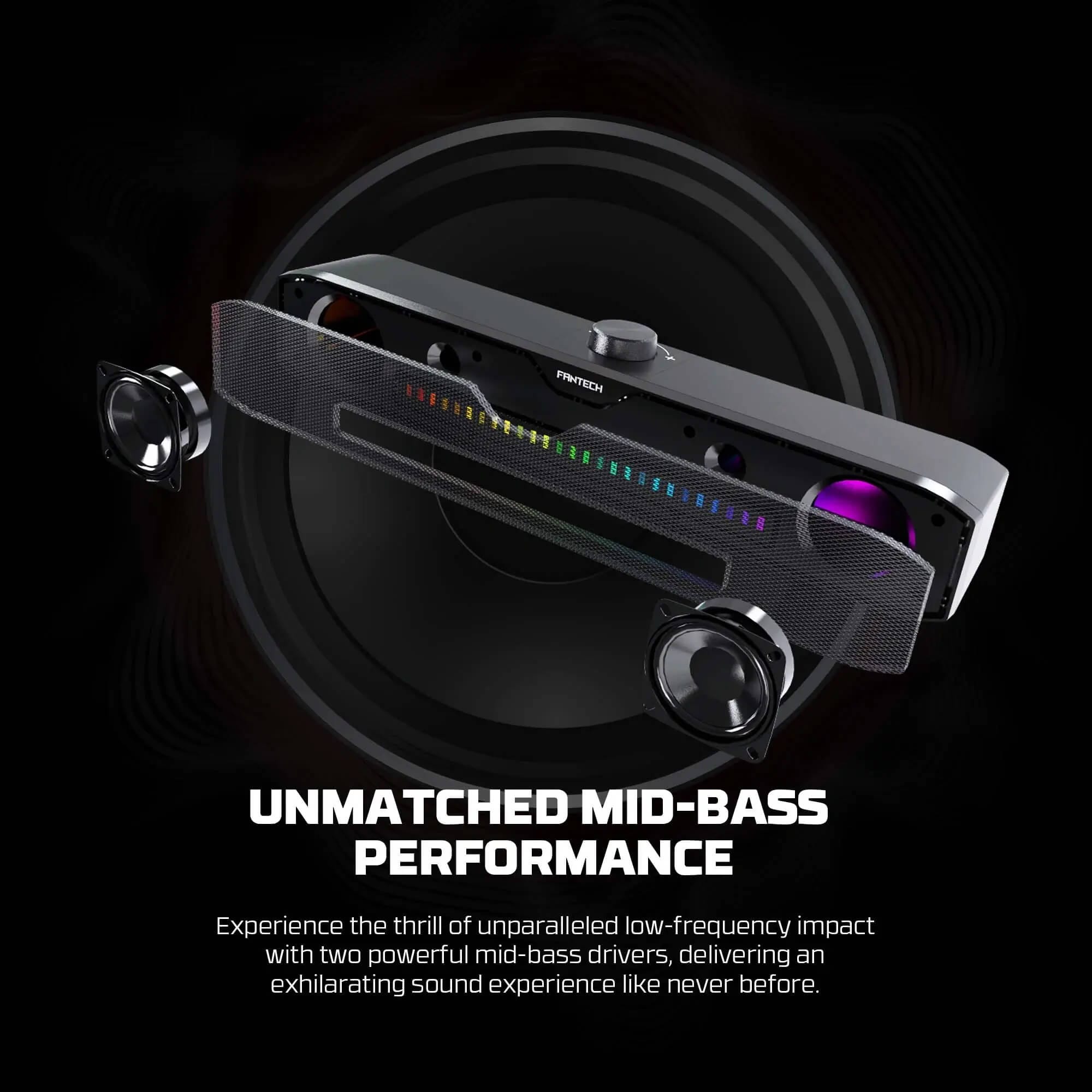 FANTECH GS303 GROOVE BAR GAMING SPEAKER - Image 2
