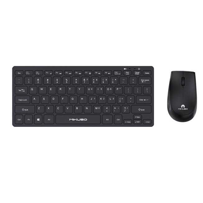 MIKUSO KB-C030 Mini Wireless Keyboard Mouse Combo